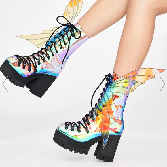 club exx astro valley platform boots
